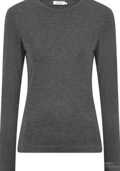 Shirts>KNIT-TED SHIRT Grijs