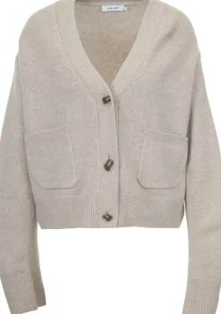 Vesten>KNIT-TED VEST Beige