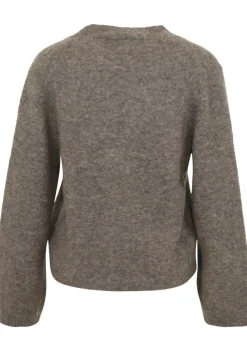 Vesten>KNIT-TED VEST Bruin