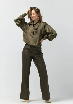 Blouses>LABEL DOT BLOUSE Groen