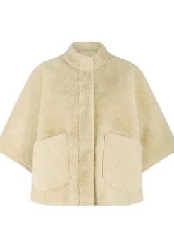 Truien>LABEL DOT PONCHO Beige