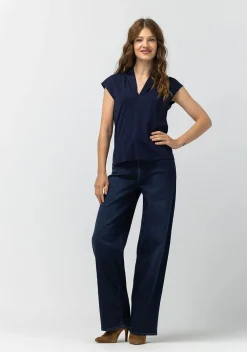 Shirts>LABEL DOT SHIRT Blauw