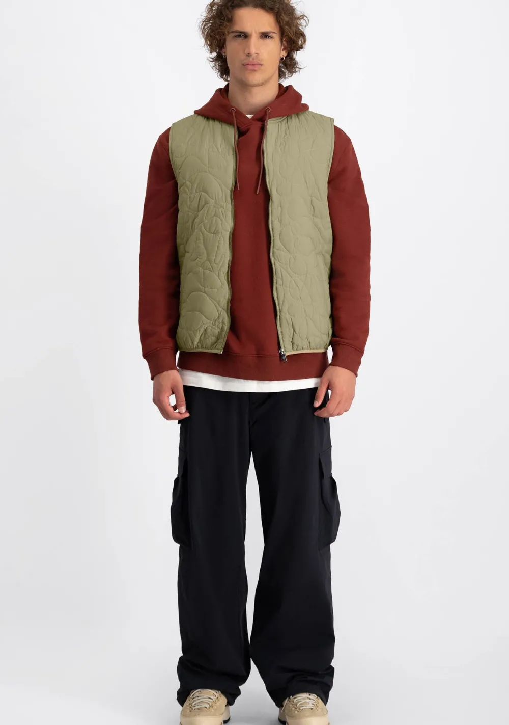 Jassen|Bodywarmers>LAW OF THE SEA BODYWARMER Groen