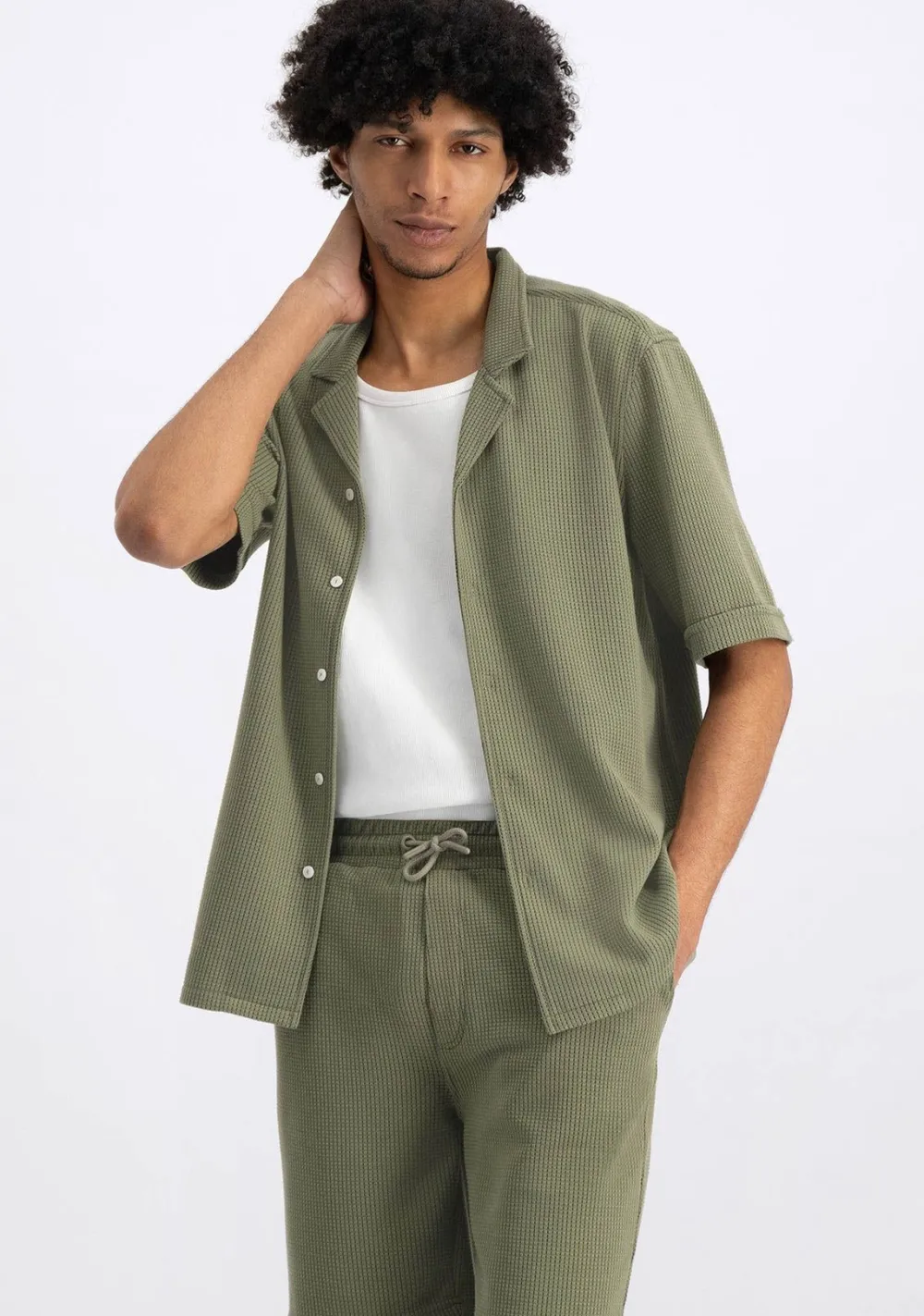 Overhemden>LAW OF THE SEA OVERHEMD Groen