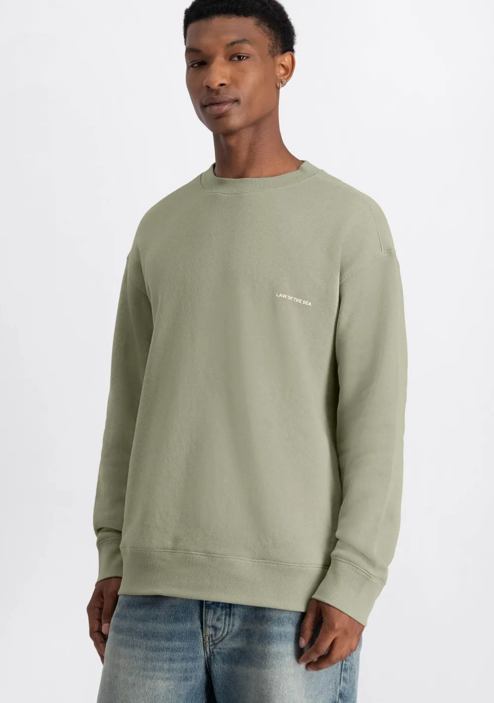 Truien>LAW OF THE SEA SWEATER Beige