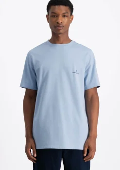 T-Shirts>LAW OF THE SEA TSHIRT Blauw