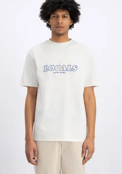T-Shirts>LAW OF THE SEA TSHIRT Off white