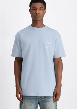 T-Shirts>LAW OF THE SEA TSHIRT Blauw