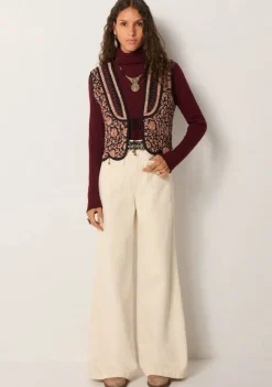 Blazers & Jasjes|Gilets>MAISON HOTEL GILET Roze