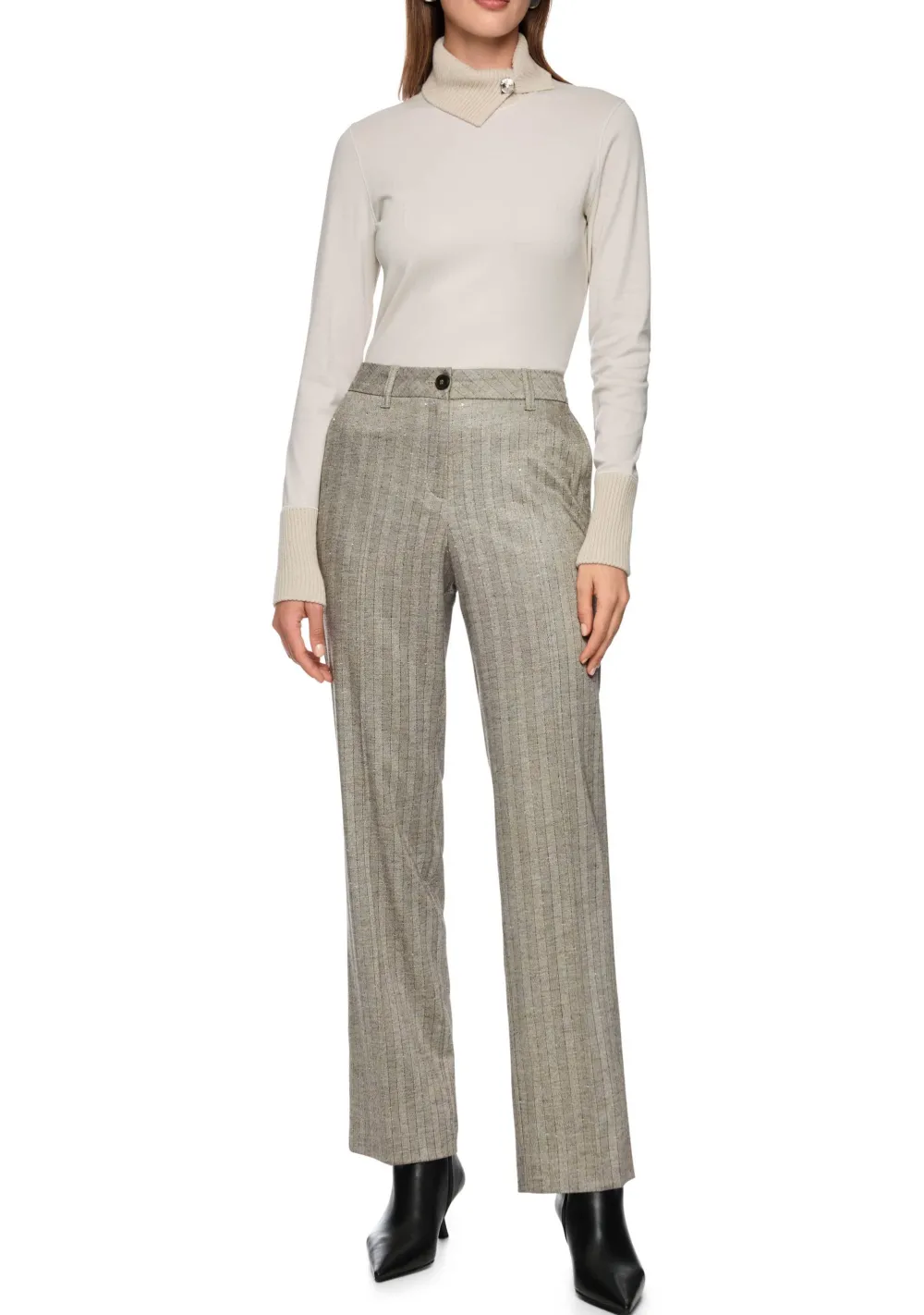 Shirts>MARC CAIN SHIRT Beige