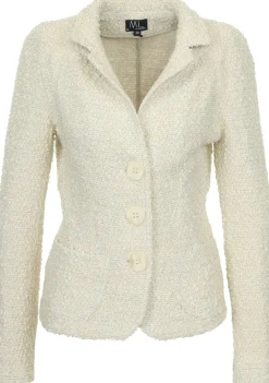 Blazers & Jasjes>ML COLLECTIONS BLAZER Beige