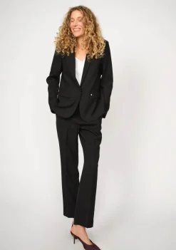 Blazers & Jasjes|Pakken & Co-Ords>MOSMOSH BLAZER Zwart