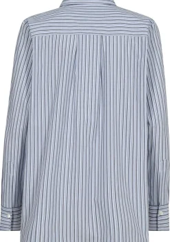 Blouses>MOSMOSH BLOUSE Blauw