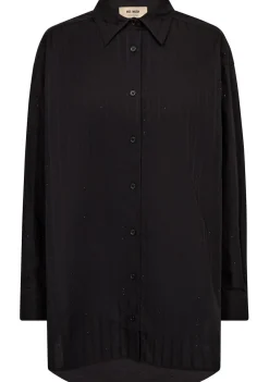 Blouses>MOSMOSH BLOUSE Zwart