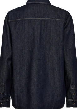 Blouses>MOSMOSH BLOUSE Blauw