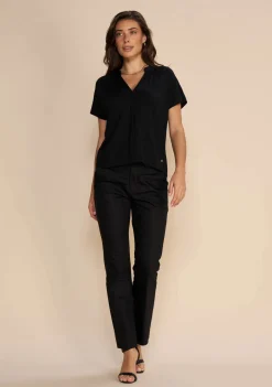 Shirts>MOSMOSH SHIRT Zwart