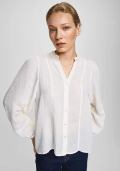 Blouses>MSCH COPENHAGEN BLOUSE Off white