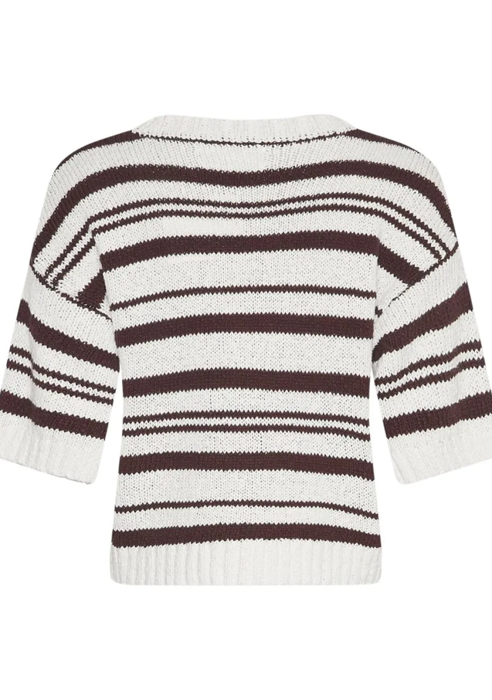 Truien>MSCH COPENHAGEN TRUI KORTE MOUW Bruin