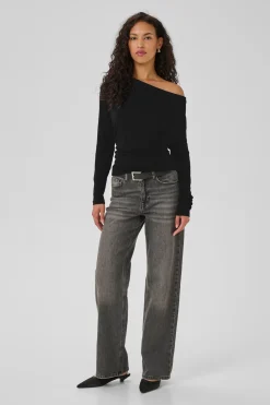 Shirts>MY ESSENTIAL WARDROBE SHIRT Zwart