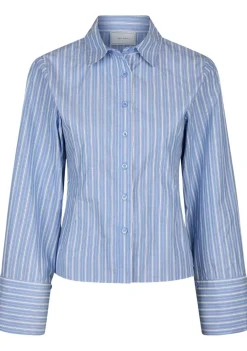 Blouses>NEO NOIR BLOUSE Blauw