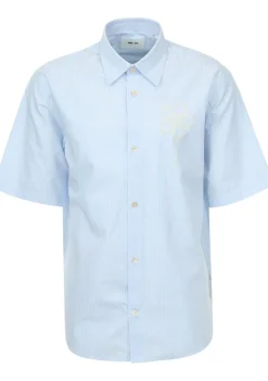 Overhemden>NN07 OVERHEMD Blauw