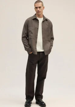 Overshirts>NN07 OVERSHIRT Bruin