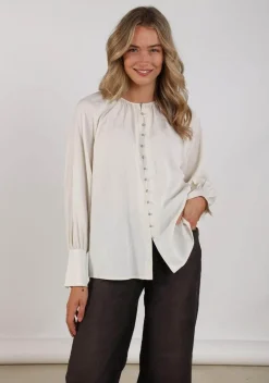 Blouses>NUKUS BLOUSE Off white