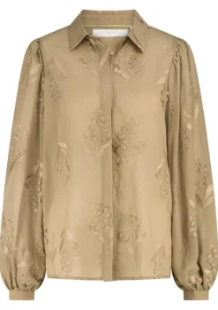Blouses>NUKUS BLOUSE Beige