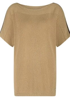 Truien>NUKUS TRUI KORTE MOUW Beige