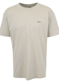 T-Shirts>OBEY TSHIRT Beige
