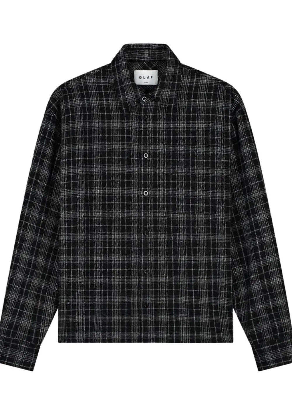 Overhemden>OLAF OVERHEMD Grijs