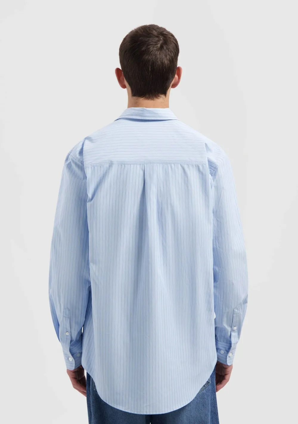 Overhemden>OLAF OVERHEMD Blauw