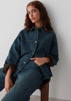 Blazers & Jasjes>OPUS DENIMJACK Blauw