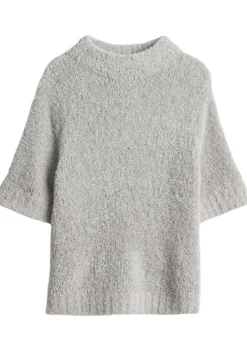 Truien>OPUS TRUI KORTE MOUW Grijs