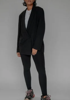 Broeken>PENN & INK LEGGING Zwart