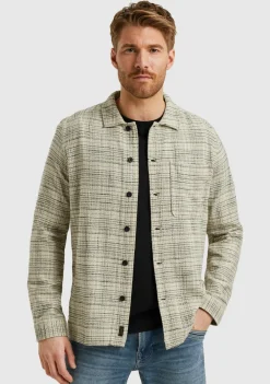 Overhemden>PME LEGEND OVERHEMD Off white