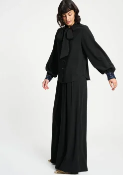 Blouses>POM AMSTERDAM BLOUSE Zwart