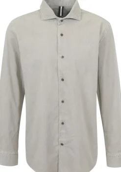 Overhemden>PROFUOMO OVERHEMD Beige