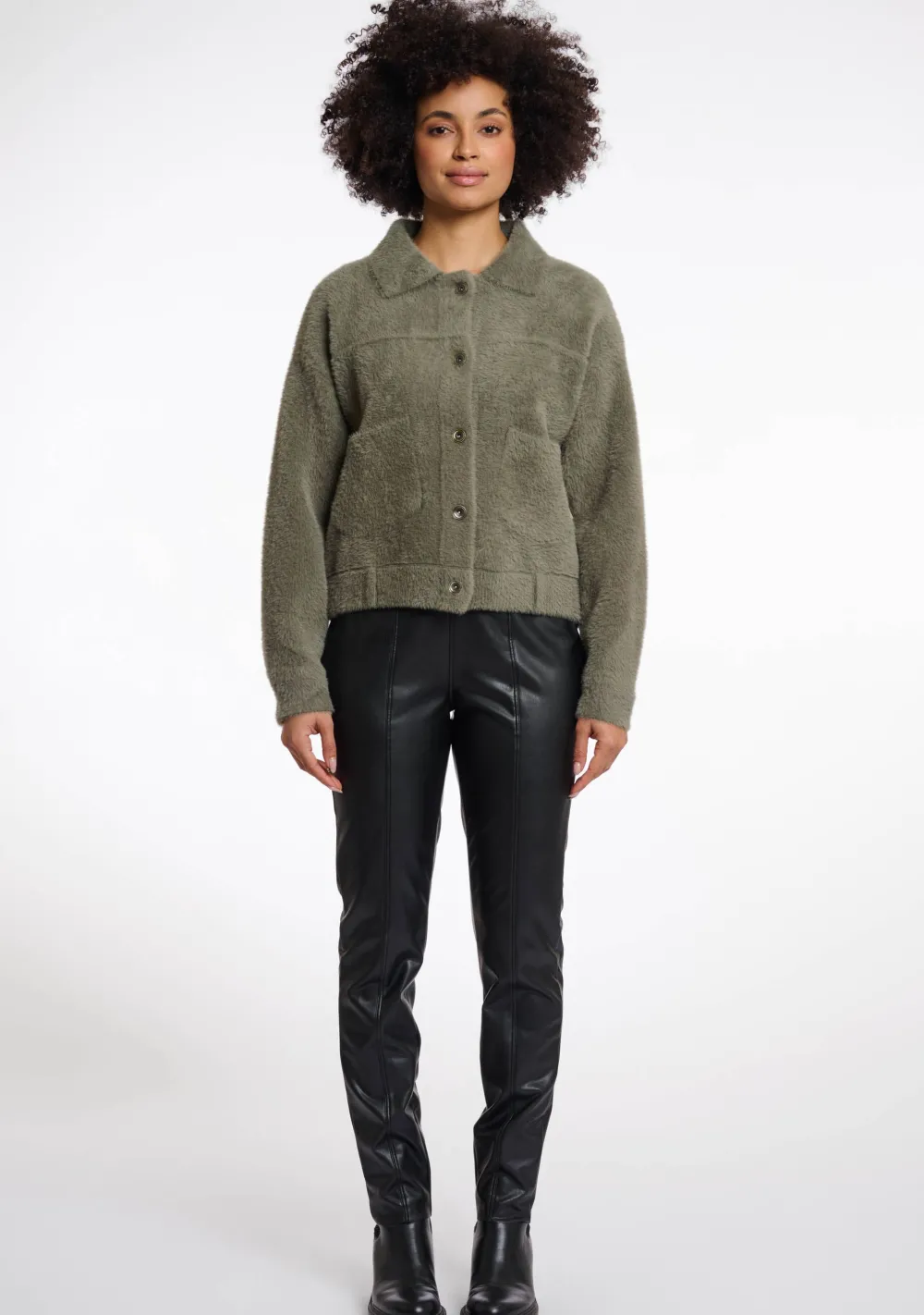 Blazers & Jasjes>RINO EN PELLE JASJE Groen