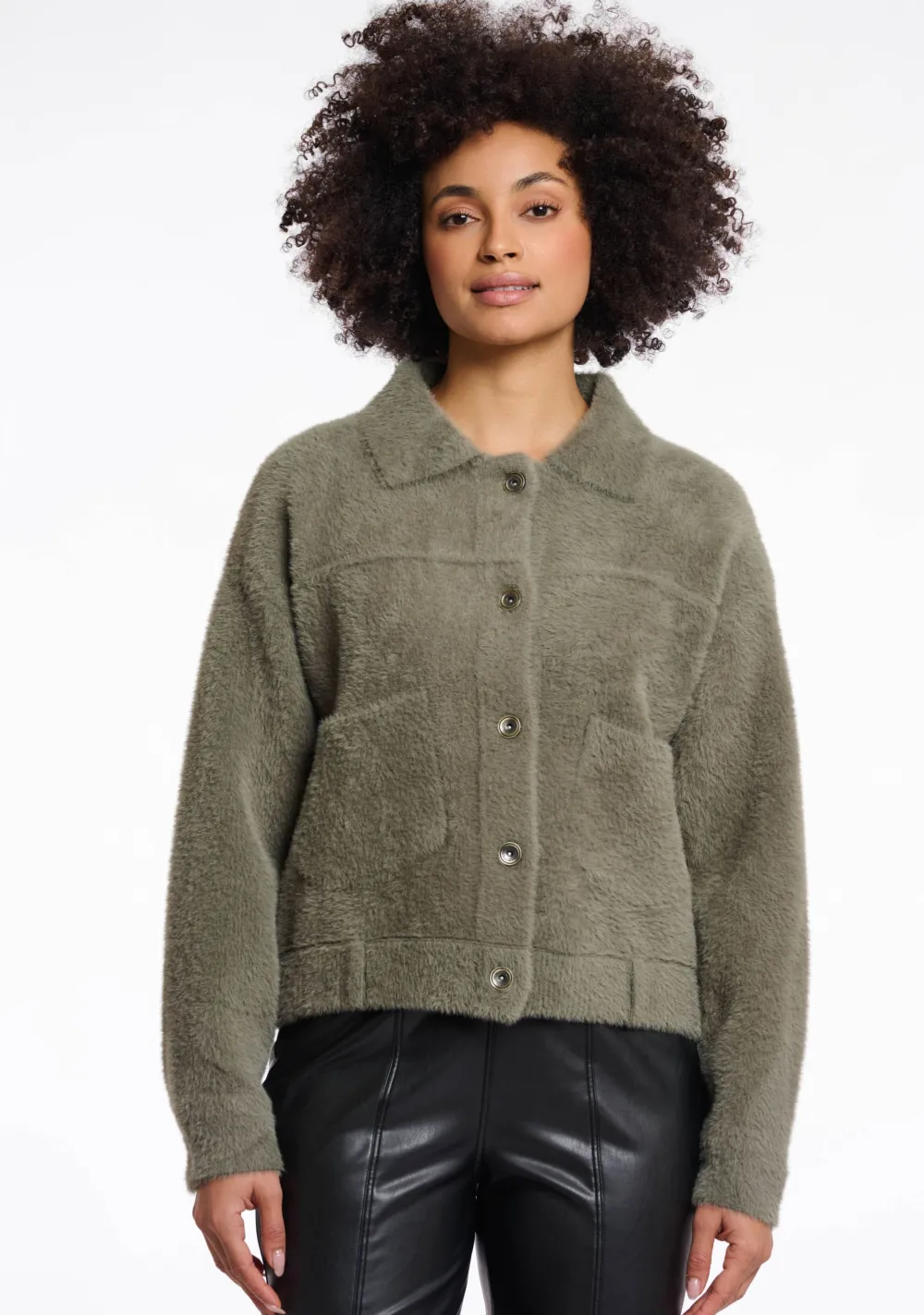 Blazers & Jasjes>RINO EN PELLE JASJE Groen