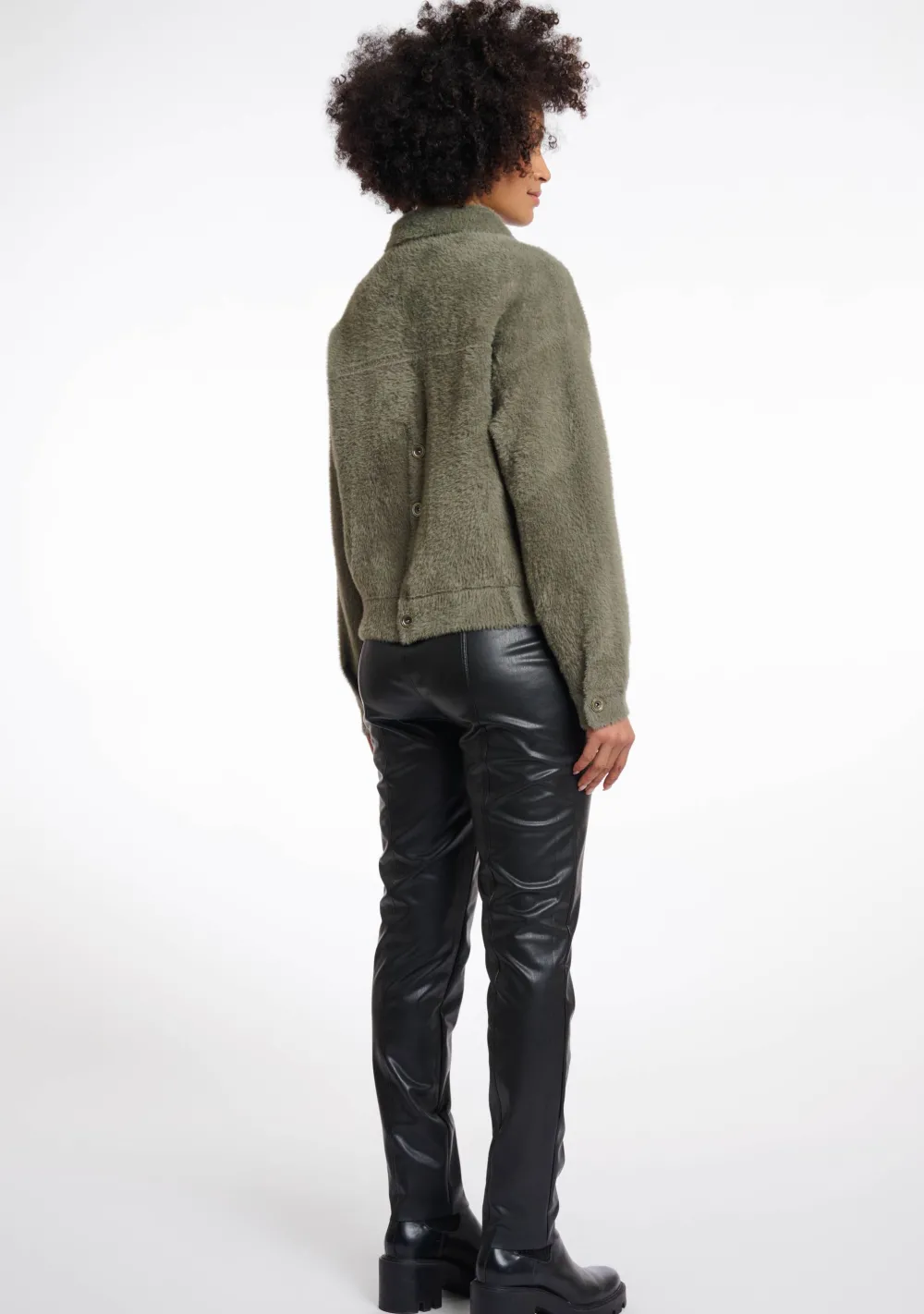 Blazers & Jasjes>RINO EN PELLE JASJE Groen