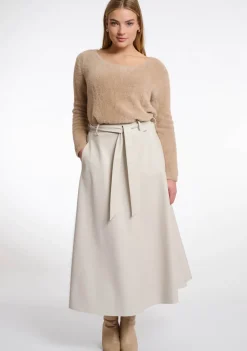 Rokken>RINO EN PELLE ROK