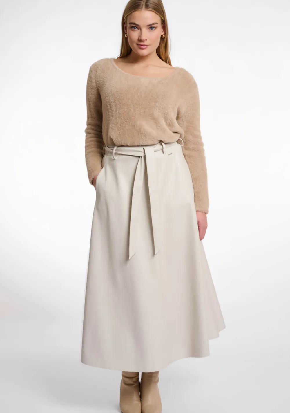 Rokken>RINO EN PELLE ROK