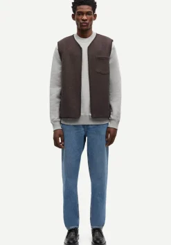 Jassen|Bodywarmers>SAMSOE SAMSOE BODYWARMER Bruin