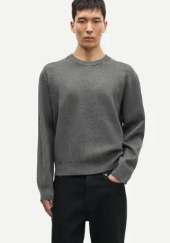 Truien>SAMSOE SAMSOE TRUI Grijs