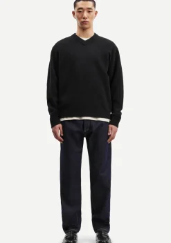 Truien>SAMSOE SAMSOE TRUI Blauw