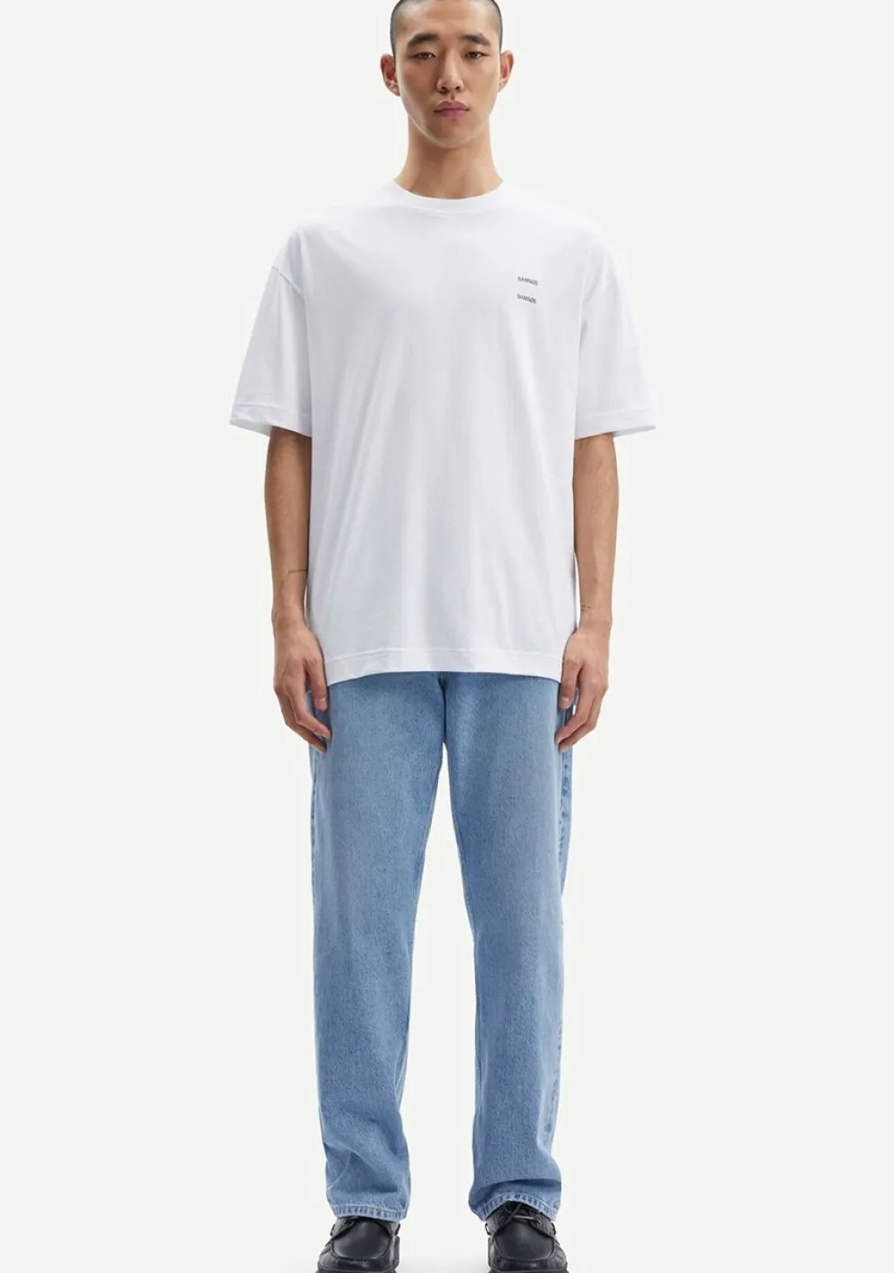 T-Shirts>SAMSOE SAMSOE TSHIRT Wit