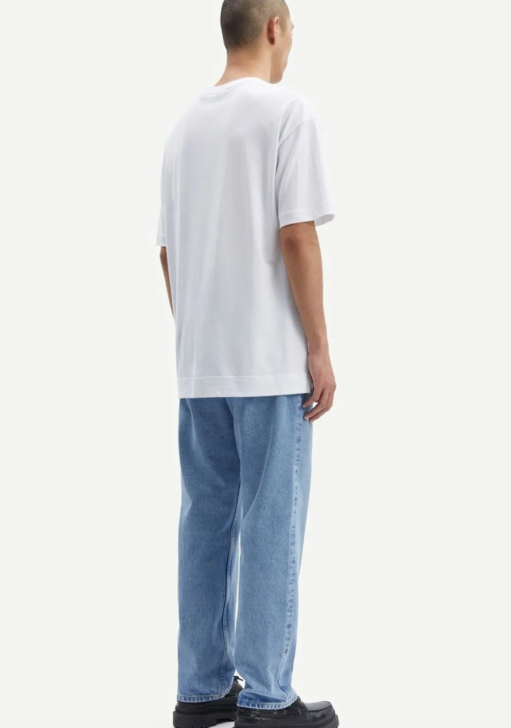 T-Shirts>SAMSOE SAMSOE TSHIRT Wit