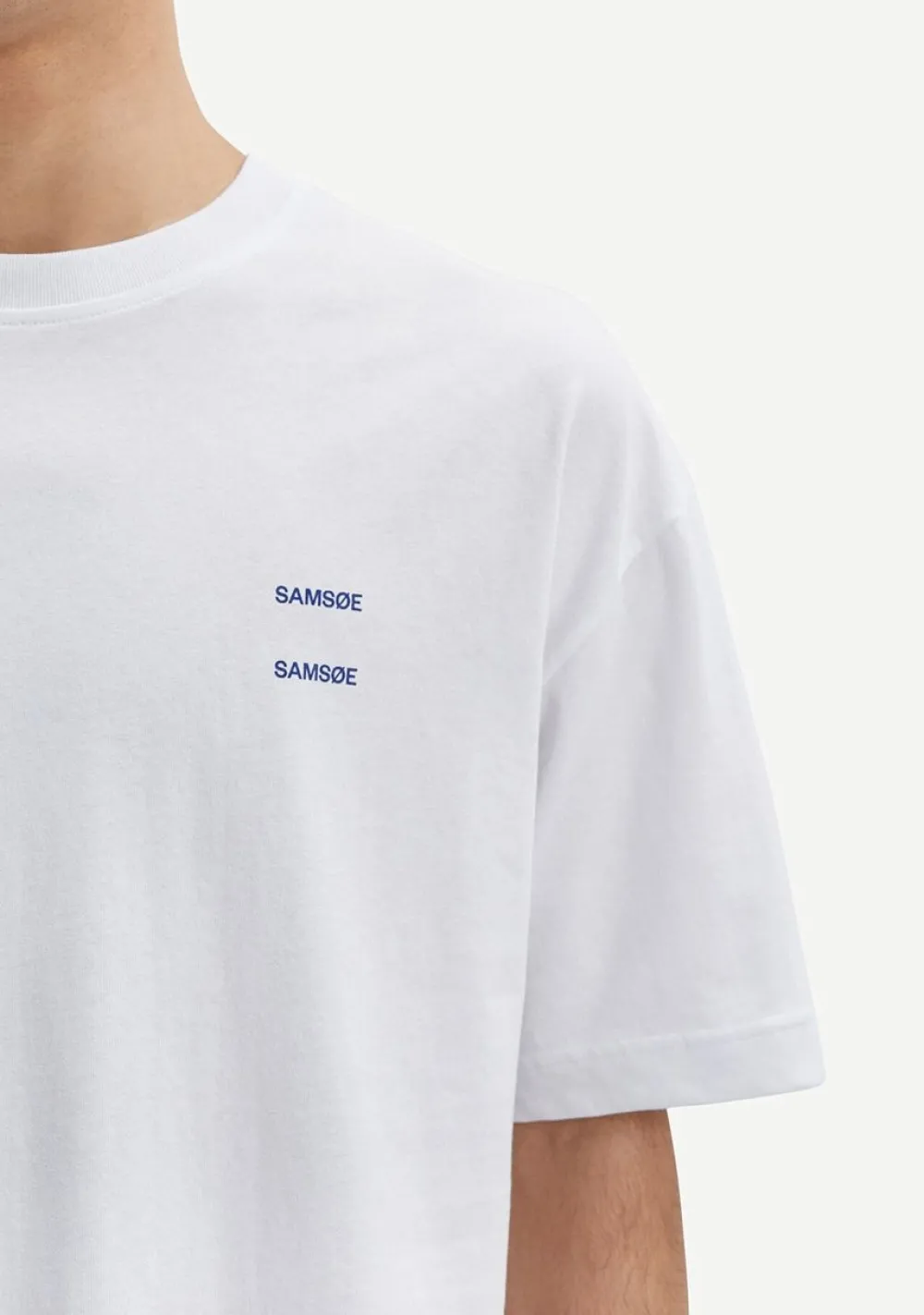 T-Shirts>SAMSOE SAMSOE TSHIRT Wit