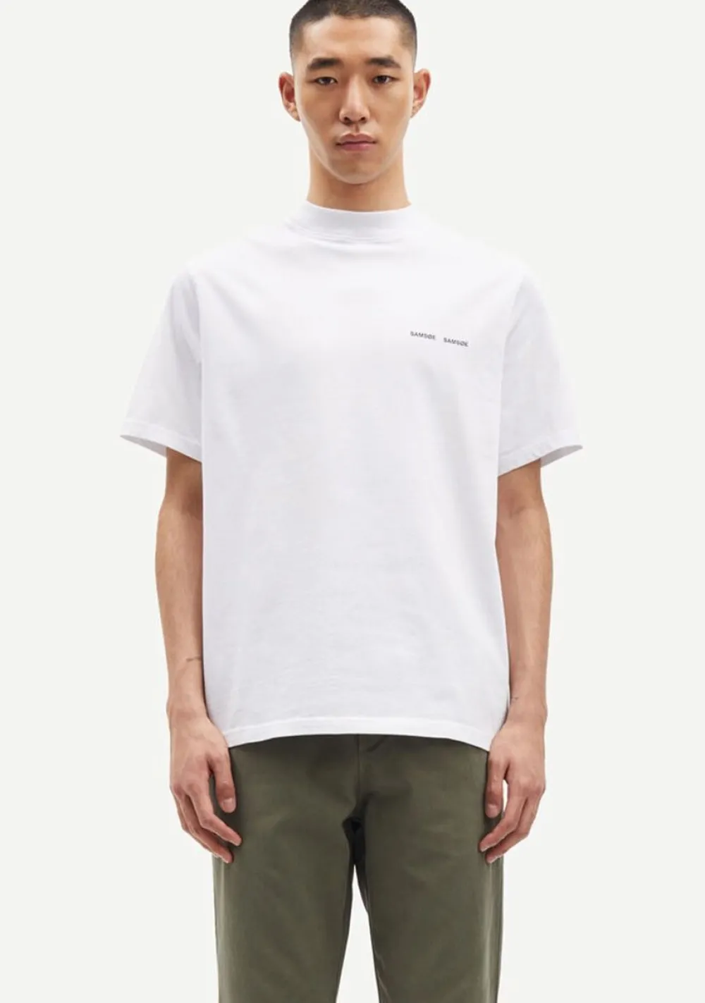 T-Shirts>SAMSOE SAMSOE TSHIRT Wit